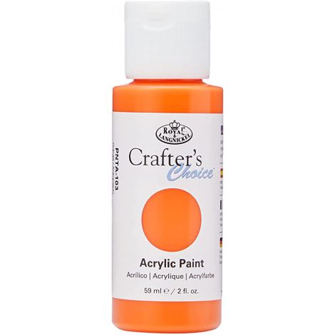 Farba akrylowa R&L Crafter's Choice 59ml, Pomarańczowa/Orange